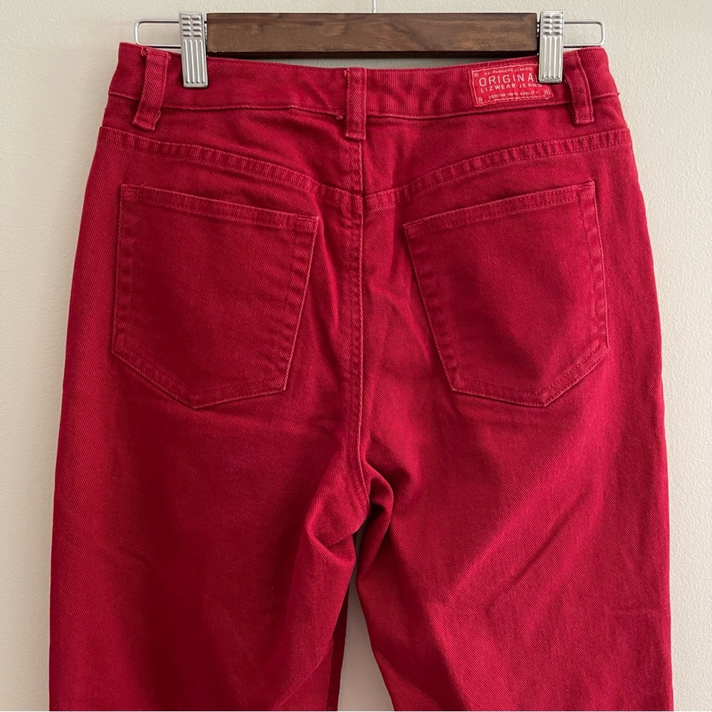 Liz Claiborne Vintage Straight Jeans - Picture 9 of 10